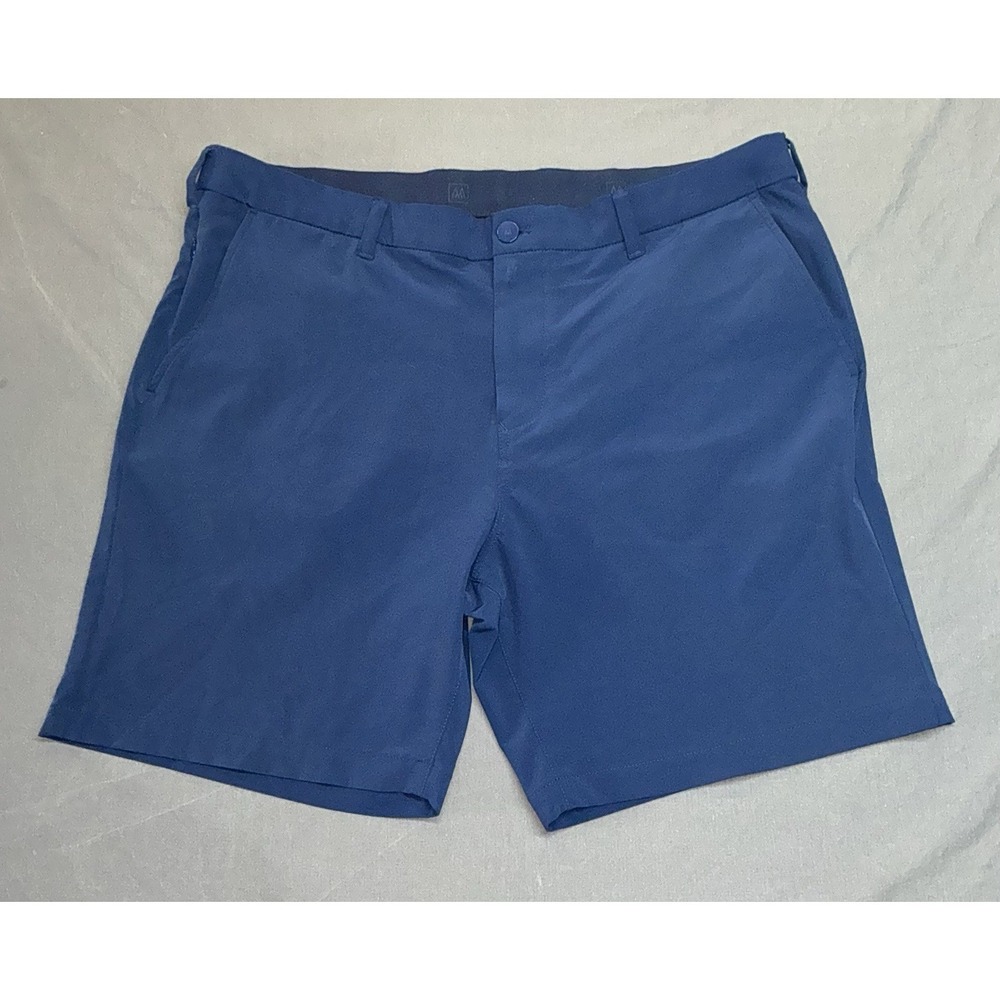 Mizzen and Main Helmsman Golf Shorts Navy Blue Mens 38W 8L